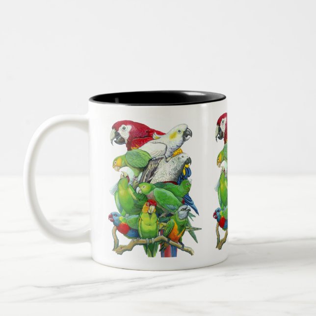 Parrot Jam Mug (Left)