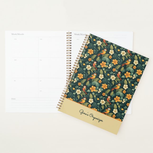 Parrot Jungle Planner (Display)