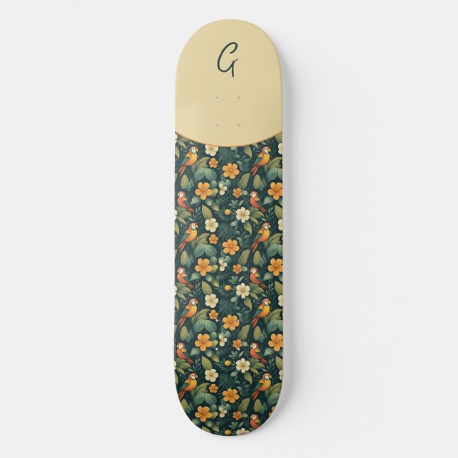 Parrot Jungle Skateboard (Front)