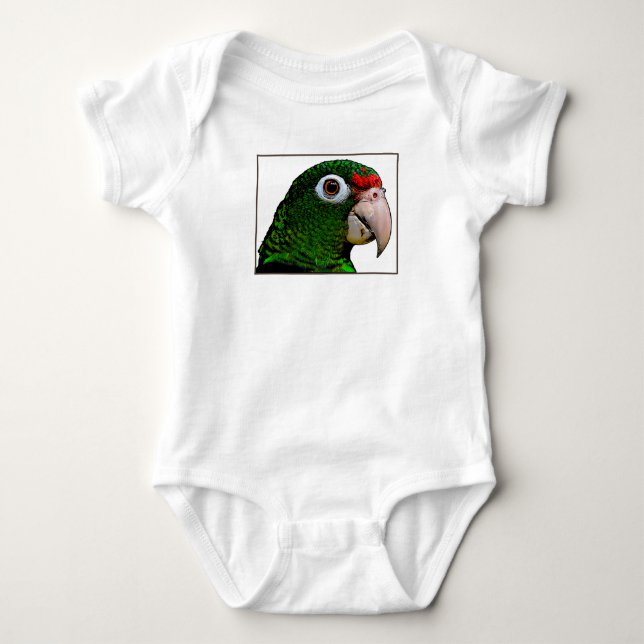Parrot / La Cotorra Baby Bodysuit (Front)