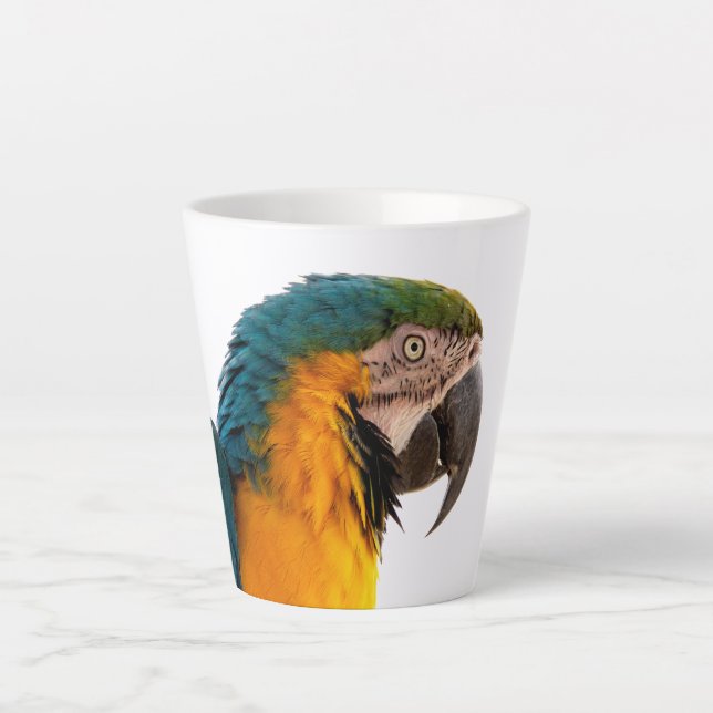 Parrot  latte mug (Front)