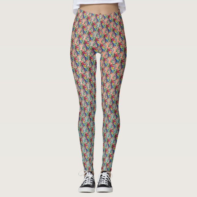 Parrot Leggings (Front)