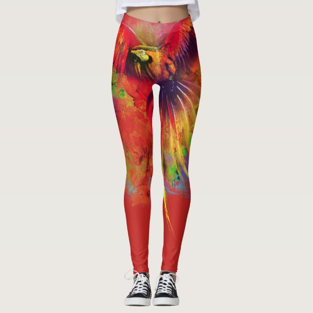 Parrot Leggings (Front)
