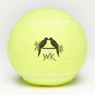 Parrot Love Monogram Tennis Balls