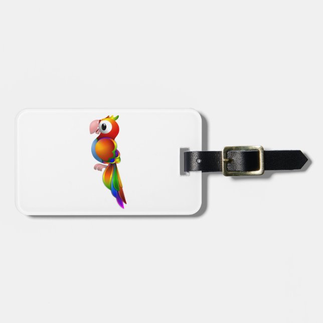 Parrot Luggage Tags (Front Horizontal)