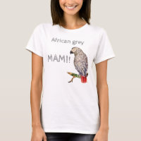 Parrot Mami! African grey parrot