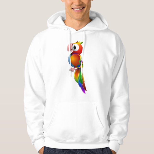 Parrot Mens Hoodie (Front)