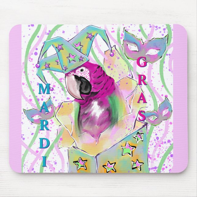 Parrot Mouse Mat (Front)