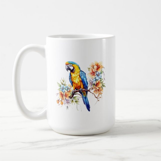 Parrot Mug (Left)