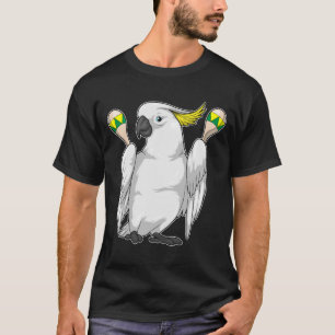 Parrot Musician Maracas Music T-Shirt