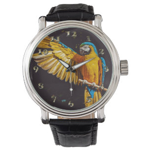 Parrot Out Stretched Wing Watch