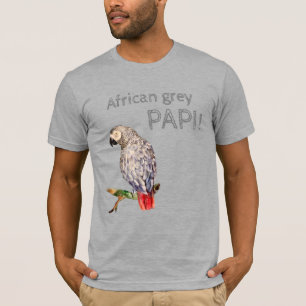 Parrot Papi African grey parrot T-Shirt