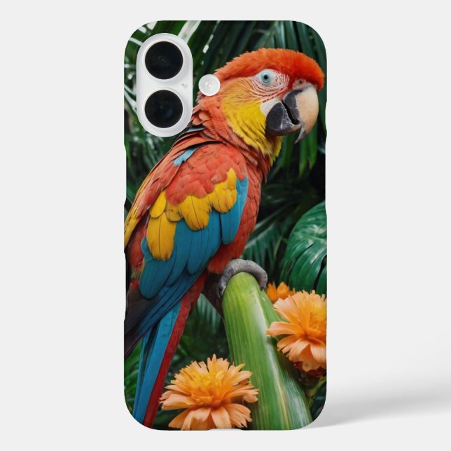Parrot Paradise Case-Mate iPhone Case (Back)