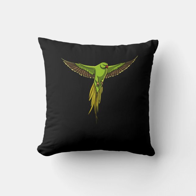 Parrot Parakeet Bird Cushion (Front)