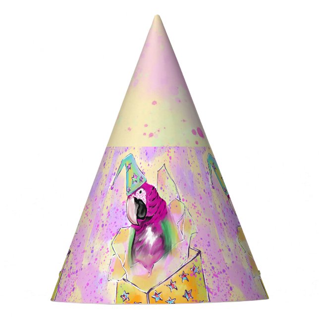 Parrot Party Hat (Front)