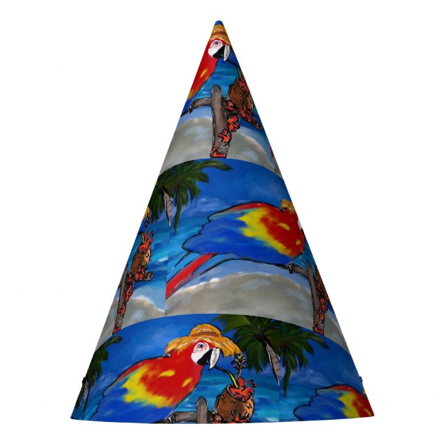 Parrot Party Hat (Front)