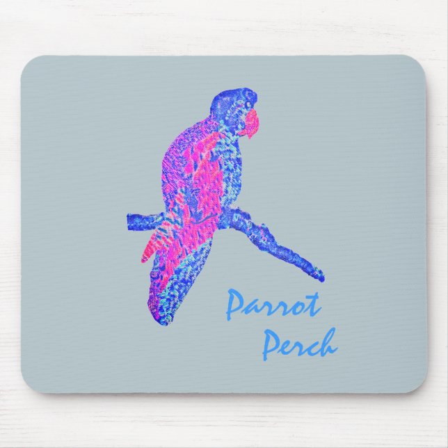 Parrot Perch Mouse Mat (Front)