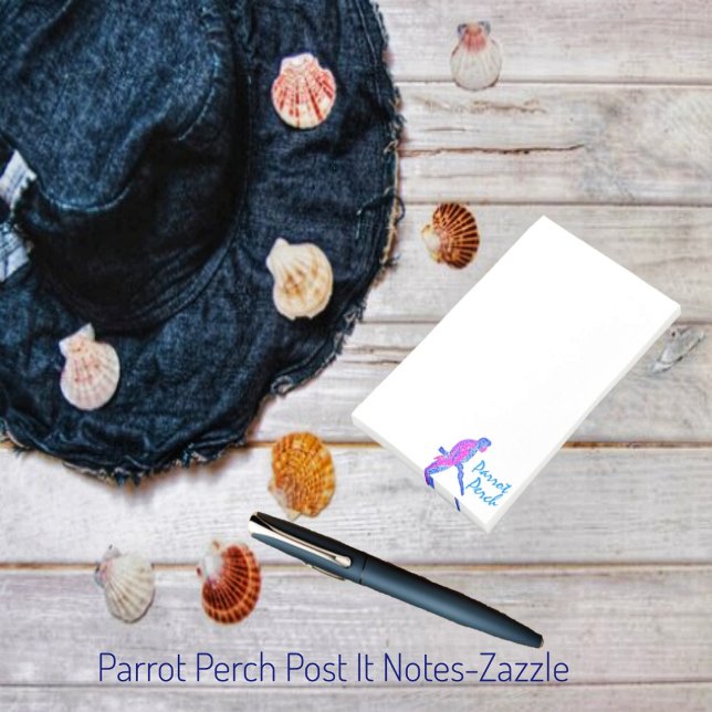 Parrot Perch Post-It Notes (Creator Uploaded)