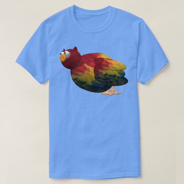 Parrot Pig T-shirt (Design Front)