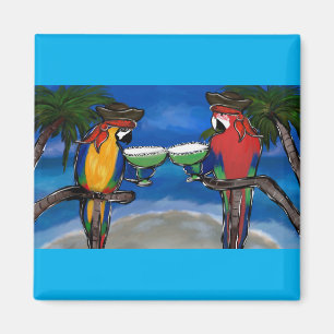 Parrot Pirates Magnet