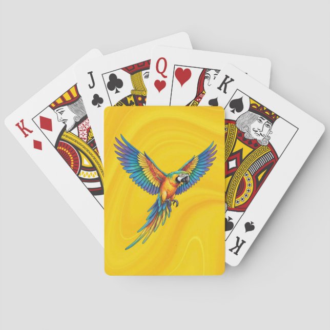 Parrot Playing Cards (Back)