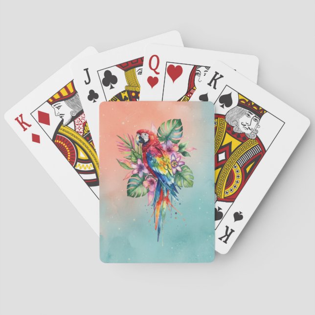 Parrot Playing Cards (Back)