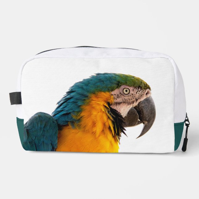Parrot Post-it Notes Dopp Kit (Front)