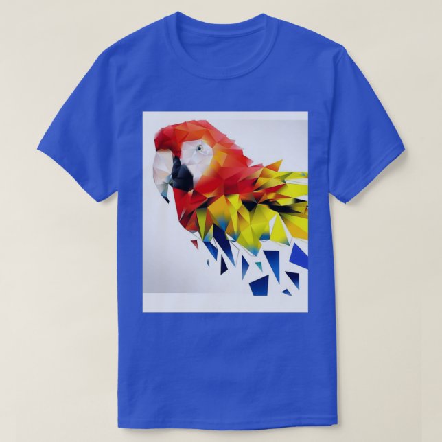 parrot Poster T-Shirt (Design Front)