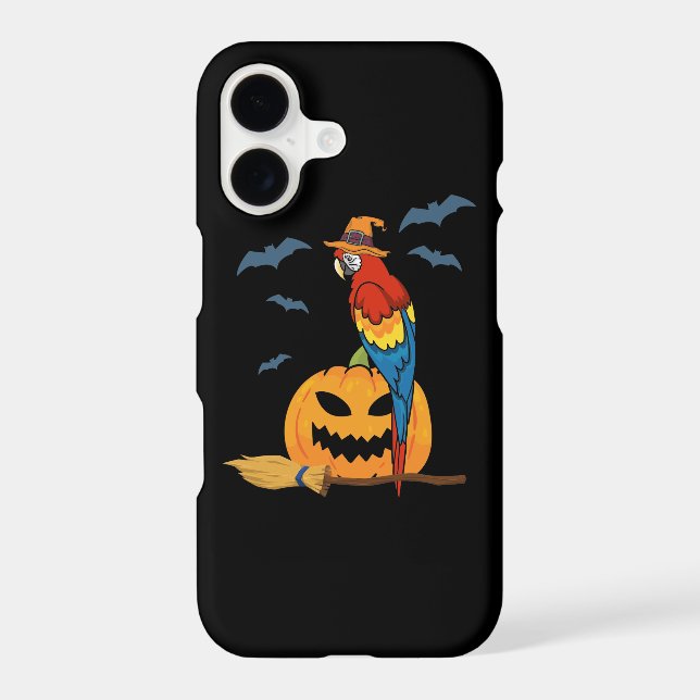 Parrot Pumpkin Funny Halloween (Back)