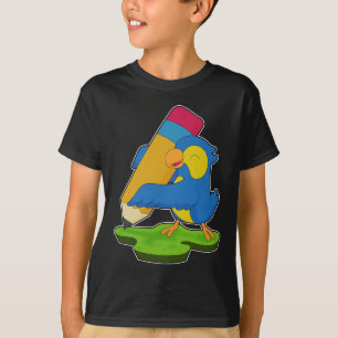 Parrot Pupil Pencil School T-Shirt