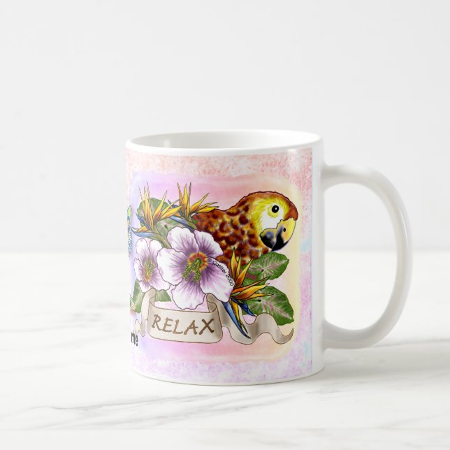 Parrot Relax mug (Right)