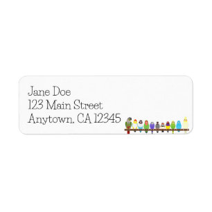 Parrot Return Address Label
