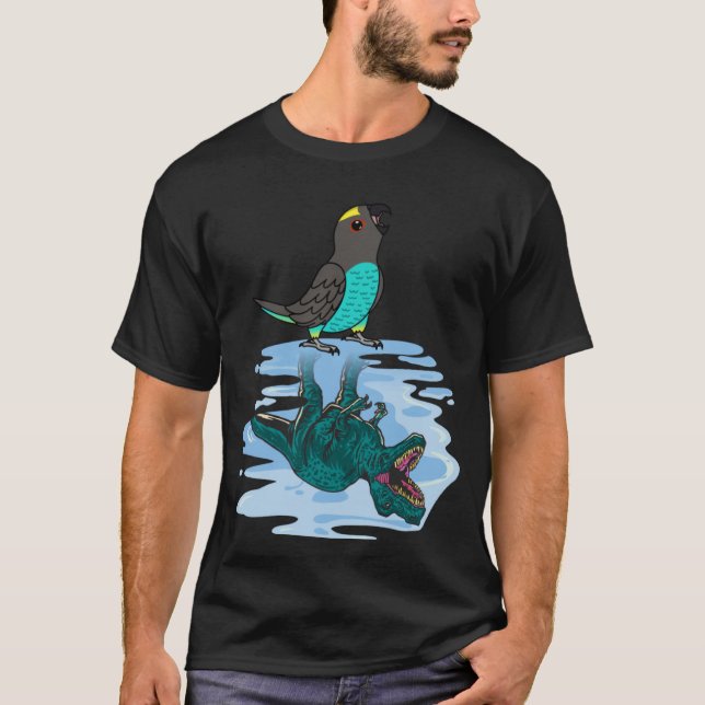 Parrot & Rex Reflection I Meyers Parrot T-Shirt (Front)