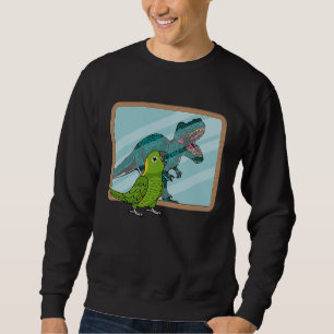 Parrot & Rex Reflection I Yellow naped Amazon Sweatshirt