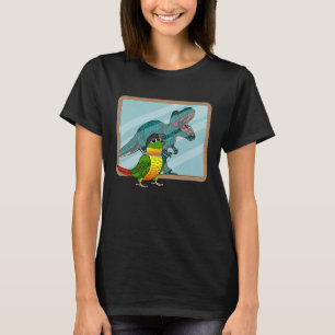 Parrot & Rex Reflection I Yellow sided Green Cheek T-Shirt