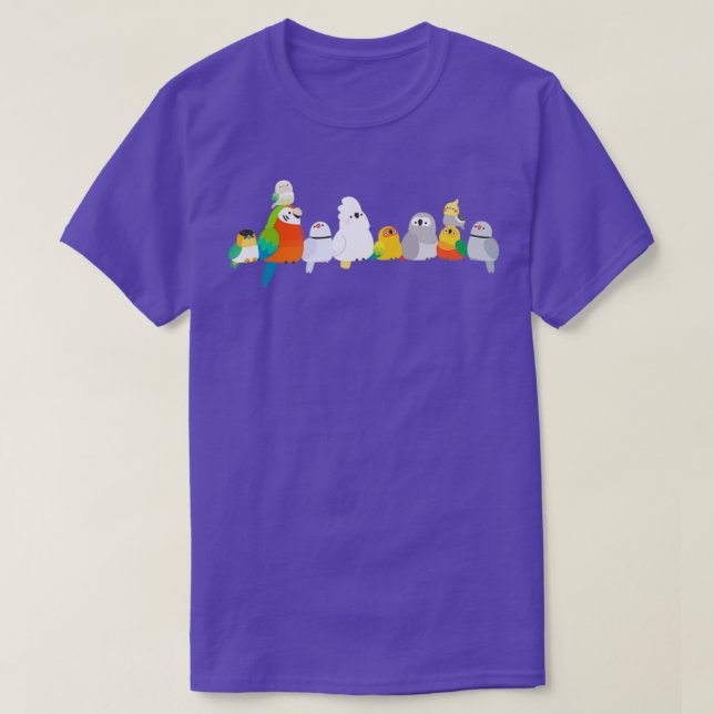 Parrot Row T-Shirt (Design Front)