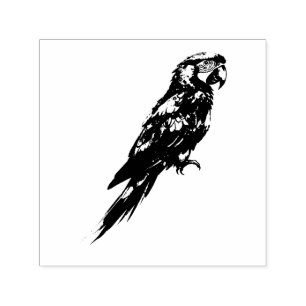 Parrot Self-inking Stamp