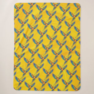 Parrot Sherpa Blanket