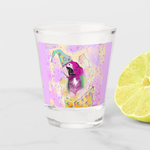 Parrot Shot Glass