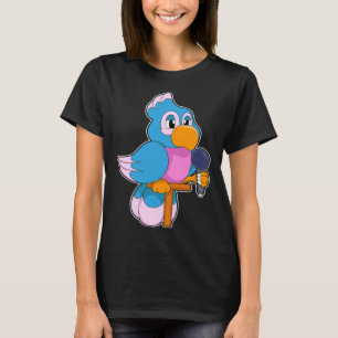 Parrot Singer Microphone Music T-Shirt