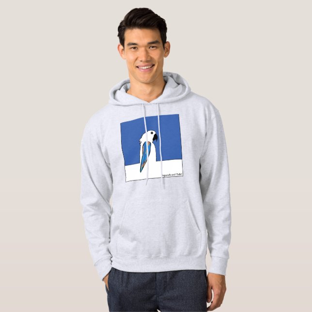 Parrot Sweatshirt Blue (Front Full)