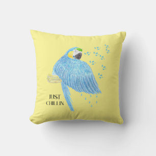 Parrot Time to chill Cushion