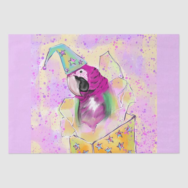 Parrot Tissue Paper (Front)