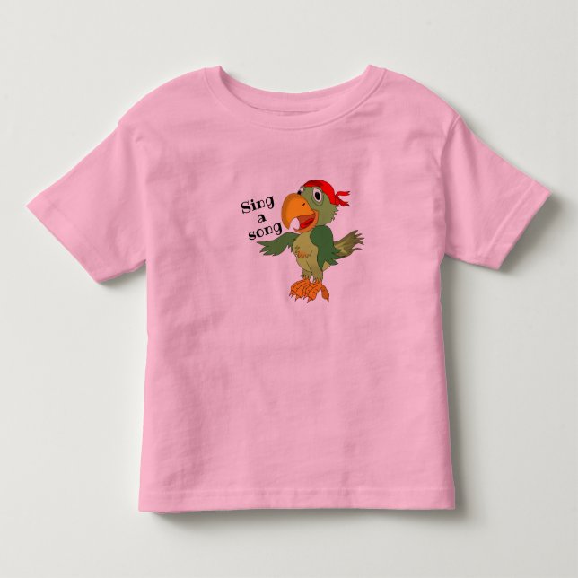 Parrot  toddler t-shirt (Front)
