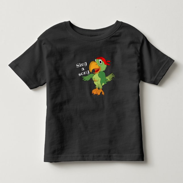 Parrot  toddler t-shirt (Front)