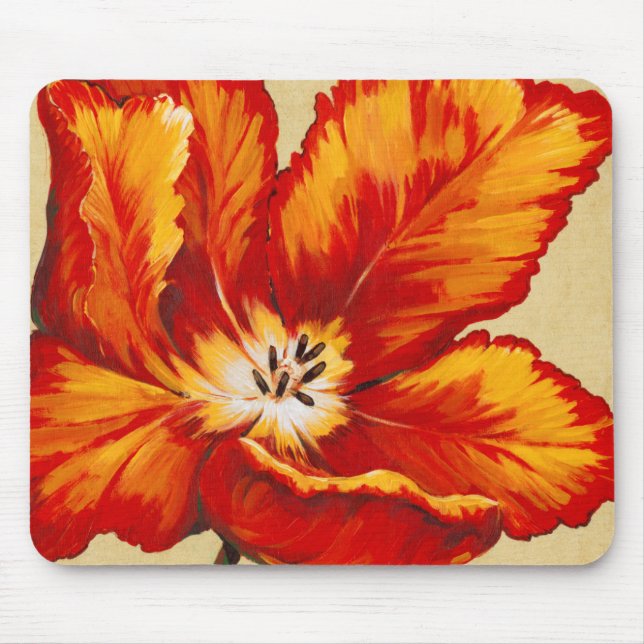 Parrot Tulip I Mouse Mat (Front)