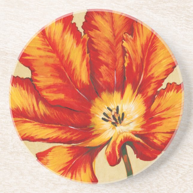 Parrot Tulip II Coaster (Front)
