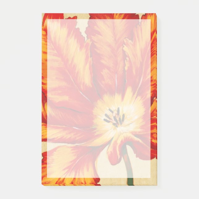 Parrot Tulip II Post-it Notes (Front)