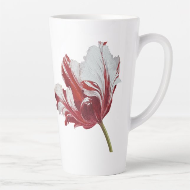 Parrot Tulip Latte Mug (Right)