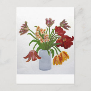 Parrot Tulips: Susan Payne-Trutna Postcard